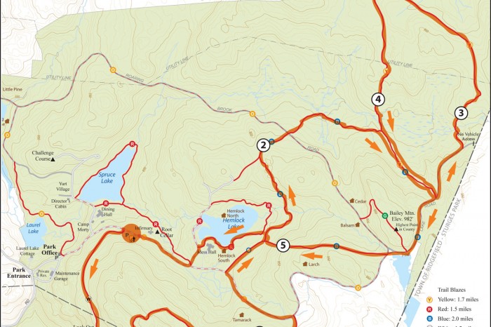 Mountain Lakes Park 5.7 mi Loop