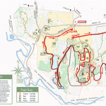 The Running Goddess trail race course map