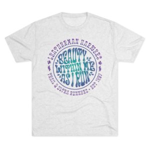 Retro “Beauty Within Me as I Run” Graphic Tee