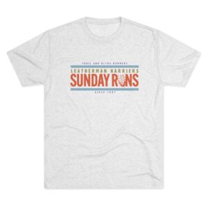 Sunday Runs Tee — Retro Running Shirt