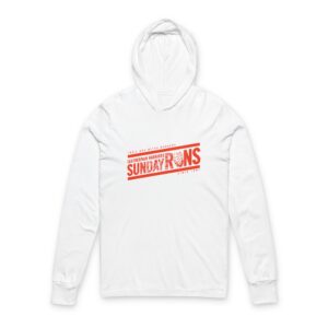 Sunday Runs Hooded Long Sleeve Tee