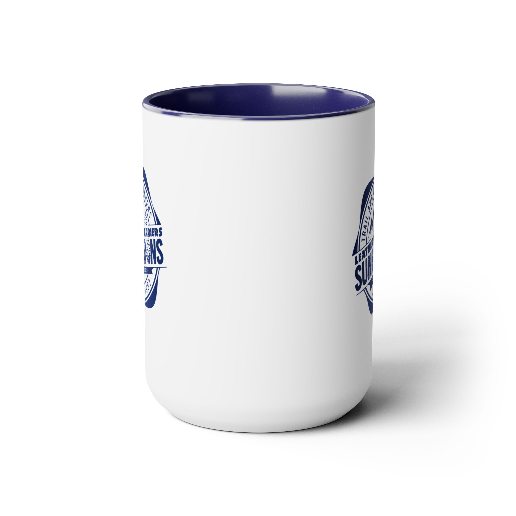 Sunday Runs Vintage Crest Two-Tone Coffee Mug, 15oz - Image 17